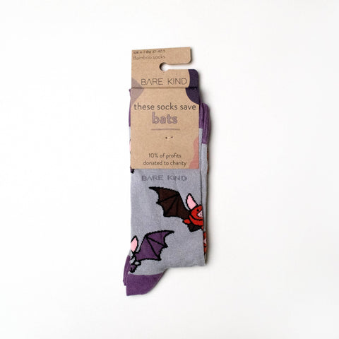 Bat Bamboo Socks - Sprouts of Bristol
