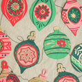 Baubles Sewn Garland - Sprouts of Bristol