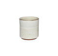Beja Straight Glazed Ceramic Planter in Off White - Sprouts of Bristol