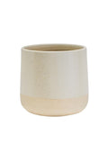 Berkeley Satin Glaze Ivory Planter - Sprouts of Bristol
