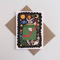 Birthday Magic | Birthday card | Folk, nature - Sprouts of Bristol