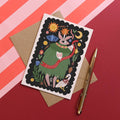 Birthday Magic | Birthday card | Folk, nature - Sprouts of Bristol