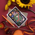Birthday Magic | Birthday card | Folk, nature - Sprouts of Bristol