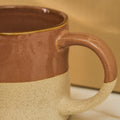 Bladon Half Glazed Mugs in Terracotta - Sprouts of Bristol