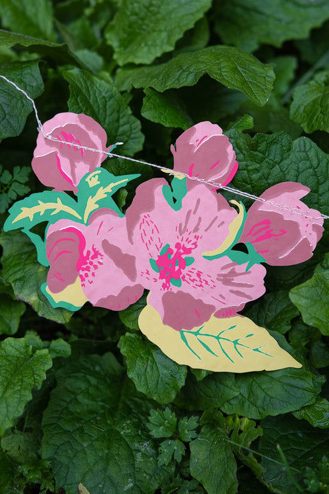 Blossom Sewn Garland - Sprouts of Bristol