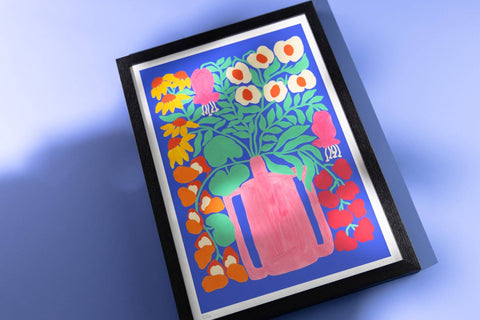 Blushing Art Print - Sprouts of Bristol
