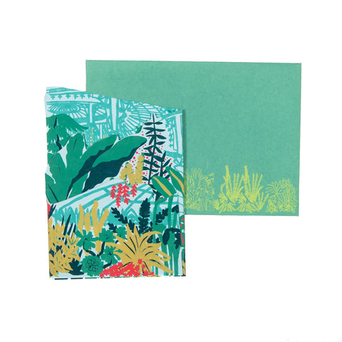 Botanic Garden Hand Screen Printed Greetings Card - Sprouts of Bristol