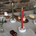 Bright Pink 7/8" x 10" Church Dinner Candles - Sprouts of Bristol