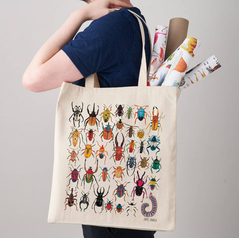 Bugs Canvas Tote Bag - Sprouts of Bristol