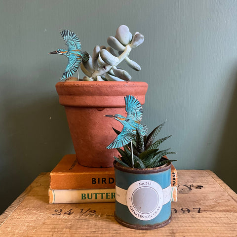 Kingfisher Plant Pot Companions 