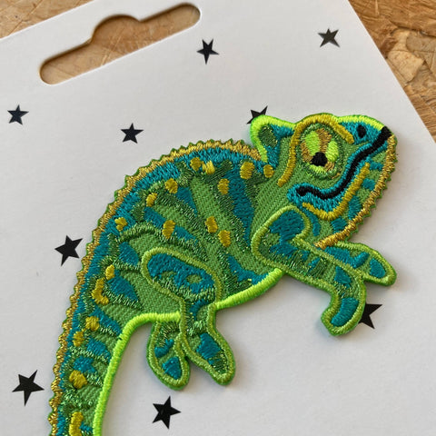 Chameleon Iron on Patch - Sprouts of Bristol
