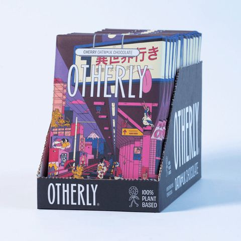 Cherry // 120G // Vegan // OATM*LK CHOCOLATE - Sprouts of Bristol