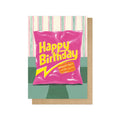 Crispy Birthday Greetings Card - Sprouts of Bristol