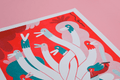 Duck Monster A3 Risograph Print - Sprouts of Bristol