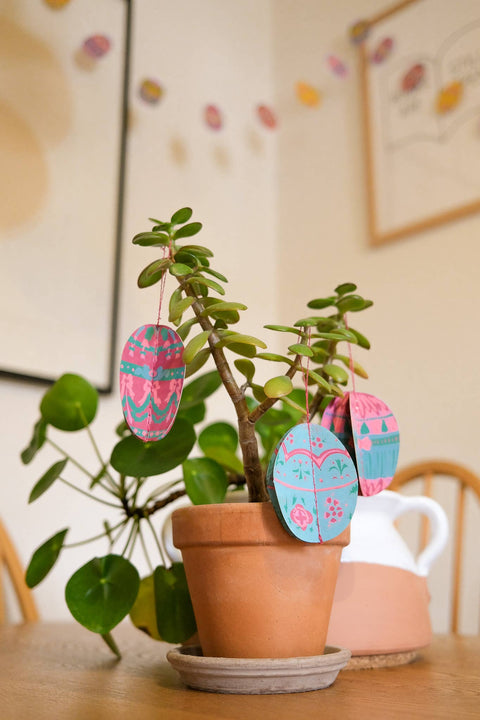 Easter Egg Paper Ornaments - Sprouts of Bristol