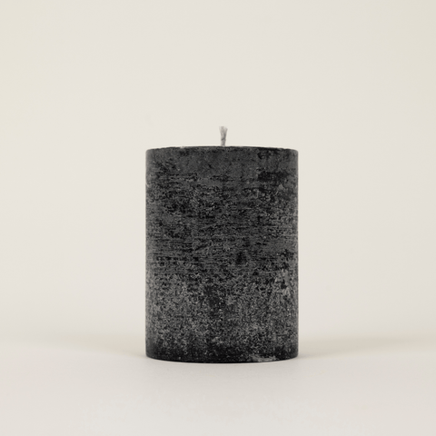 Embers, Scented Coloured Pillar Candle - Sprouts of Bristol
