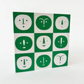 Faces Greetings Card - Sprouts of Bristol