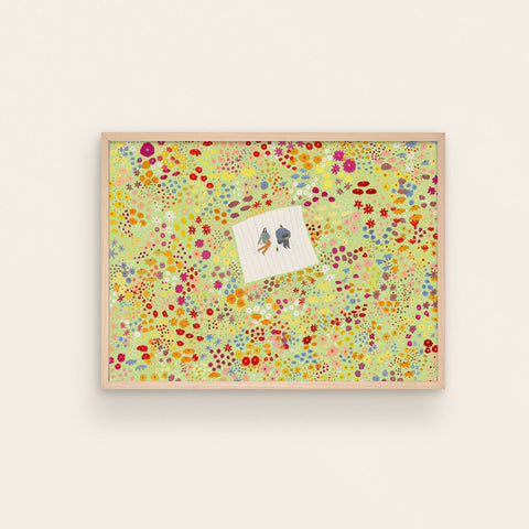 Field of Dreams Art Print | Floral Art | Boho Wall Decor - Sprouts of Bristol