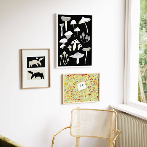 Field of Dreams Art Print | Floral Art | Boho Wall Decor - Sprouts of Bristol