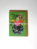 Fleurs Greetings Card - Sprouts of Bristol