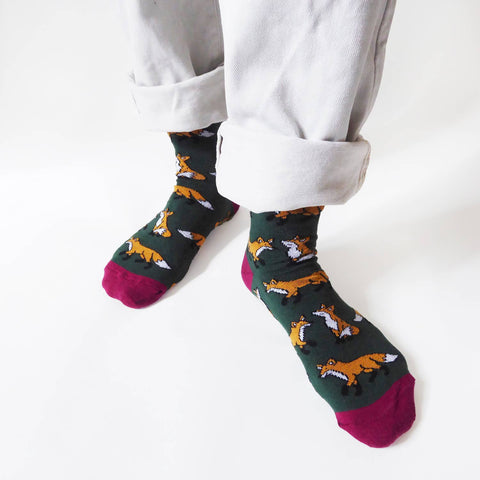 Fox Bamboo Socks - Sprouts of Bristol