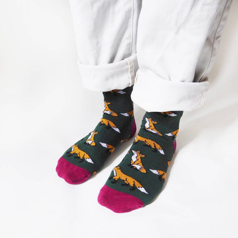 Fox Bamboo Socks - Sprouts of Bristol