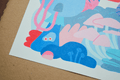 Froggy A3 Risograph Print - Sprouts of Bristol