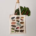 Frogs Canvas Tote Bag - Sprouts of Bristol