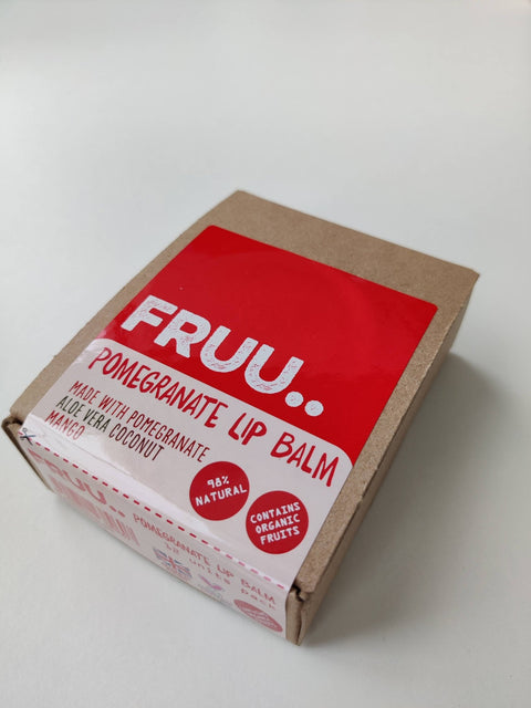 FRUU Pomegranate Lip Balm - Sprouts of Bristol