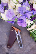 Garden Snips in Leather Pouch - Sprouts of Bristol