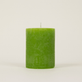 Geranium Leaf, Scented Coloured Pillar Candle - Sprouts of Bristol