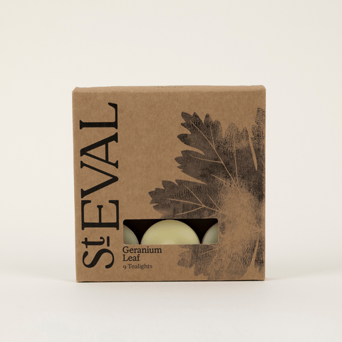 Geranium Leaf Scented Tealights - Sprouts of Bristol