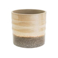 Gia Rippled Two Tone Sand Granite Planter - Sprouts of Bristol