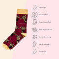 Giraffe Bamboo Socks - Sprouts of Bristol
