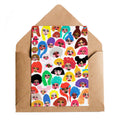 Girls Greetings Card - Sprouts of Bristol