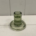 Glass Candle Holder – Green - Sprouts of Bristol