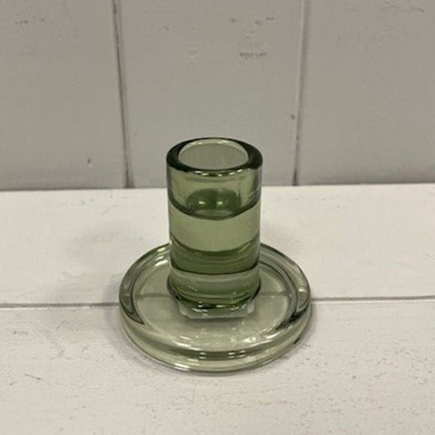 Glass Candle Holder – Green - Sprouts of Bristol