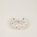 Gold Brushmarks, 1/2" Candle Holder without Handle - Sprouts of Bristol