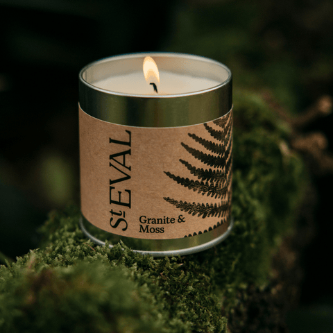 Granite & Moss, Scented Tin Candle - Sprouts of Bristol
