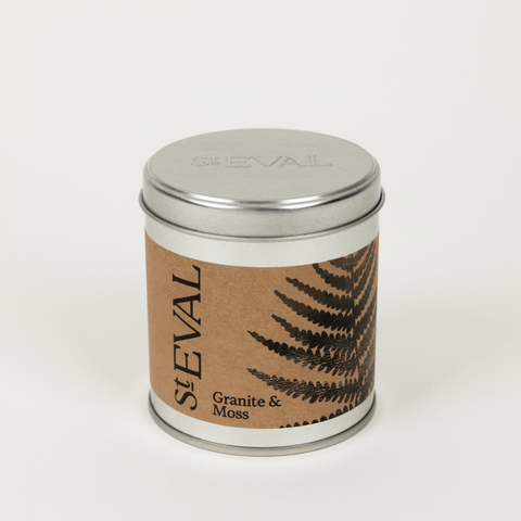 Granite & Moss, Scented Tin Candle - Sprouts of Bristol