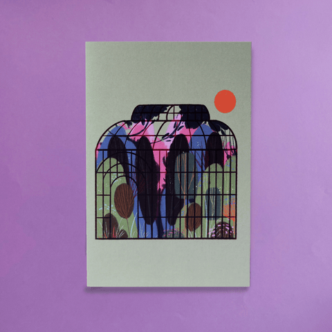 Greenhouse Greetings Card - Sprouts of Bristol