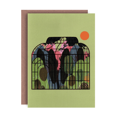 Greenhouse Greetings Card - Sprouts of Bristol