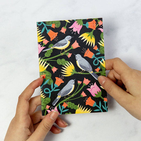 Grey Wagtails Bird Greetings Card - Sprouts of Bristol