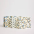Hand Block Printed Gift Bags - Blue Stone - Sprouts of Bristol