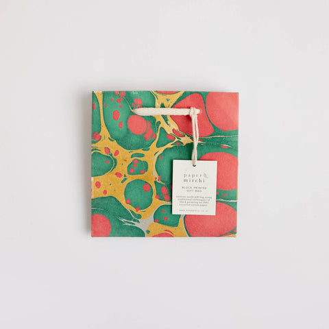 Hand Marbled Gift Bags – Christmas Glitz - Sprouts of Bristol