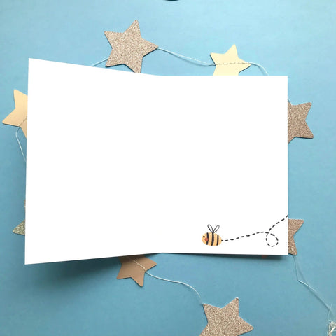 Happy Bee Birthday Greetings Card - Sprouts of Bristol