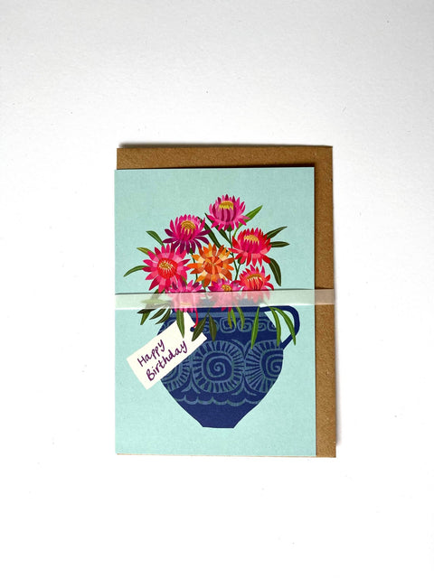 Happy Birthday Greetings Card - Sprouts of Bristol