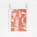 Harmonious Risograph Art Print - Sprouts of Bristol
