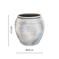 Honeypot Rustic Grey Planter - Sprouts of Bristol