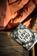 'I Love You' Greetings Card - Sprouts of Bristol